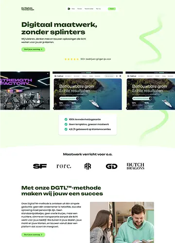 De Digitale Timmerman Website