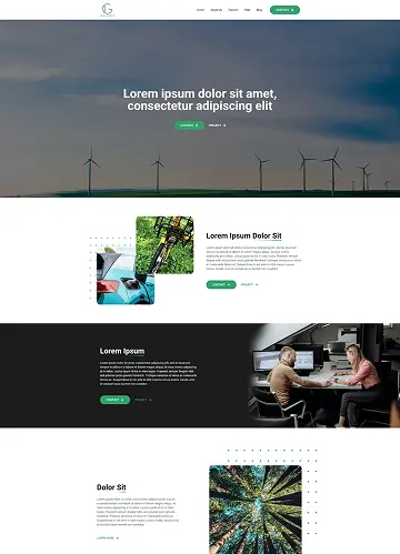 Green Properties Website